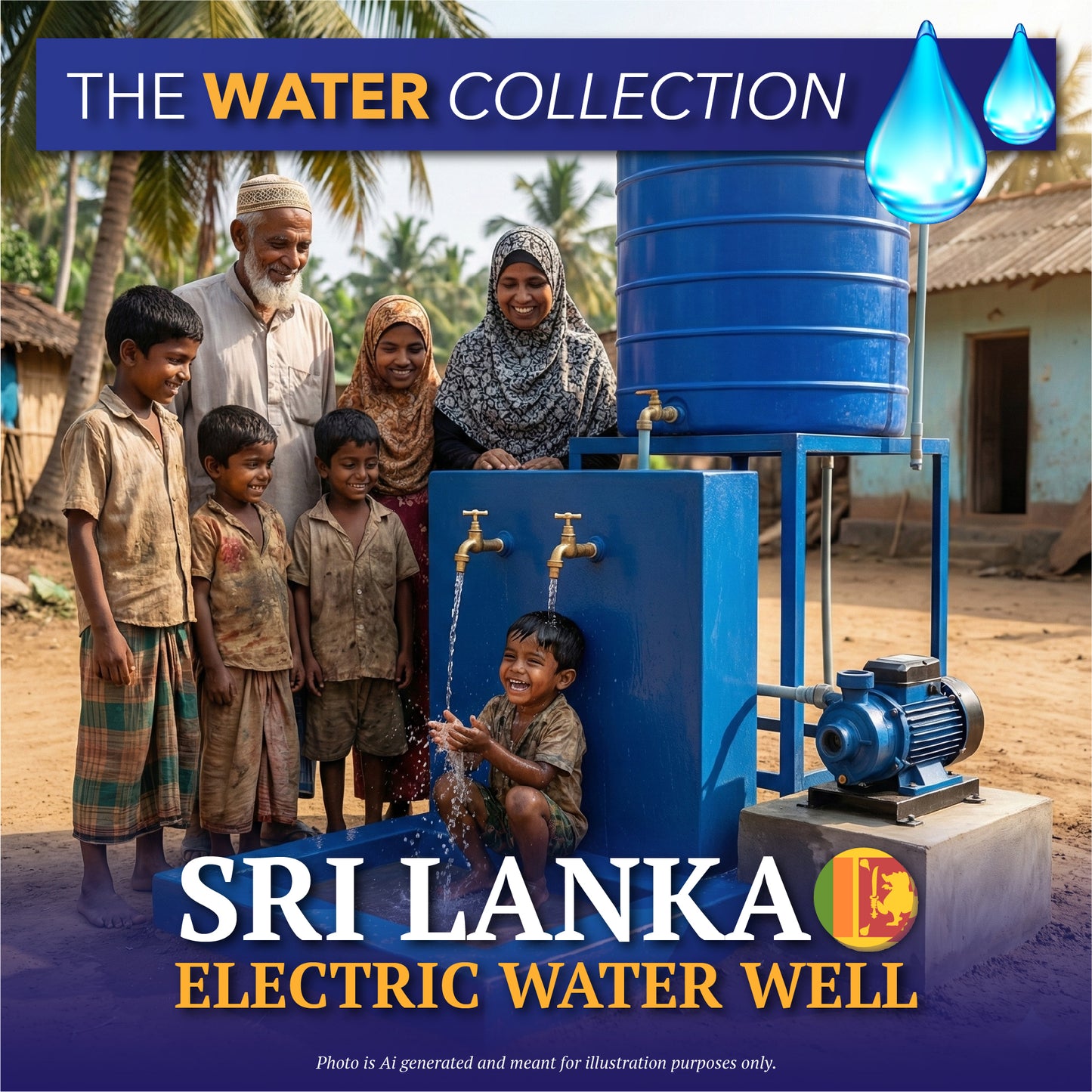 Electric Water Well - Sri Lanka
