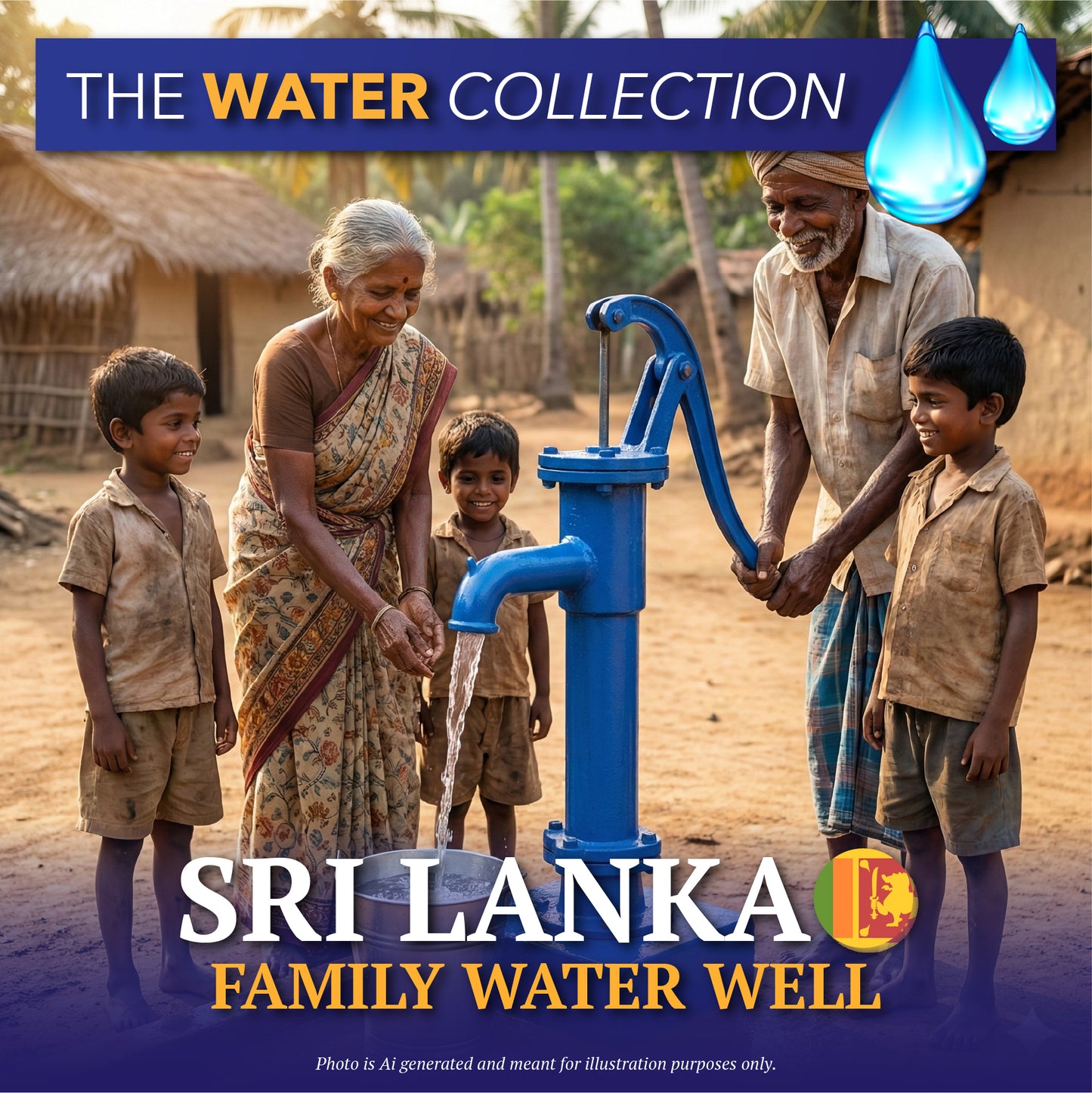 Family Water Well - Sri Lanka
