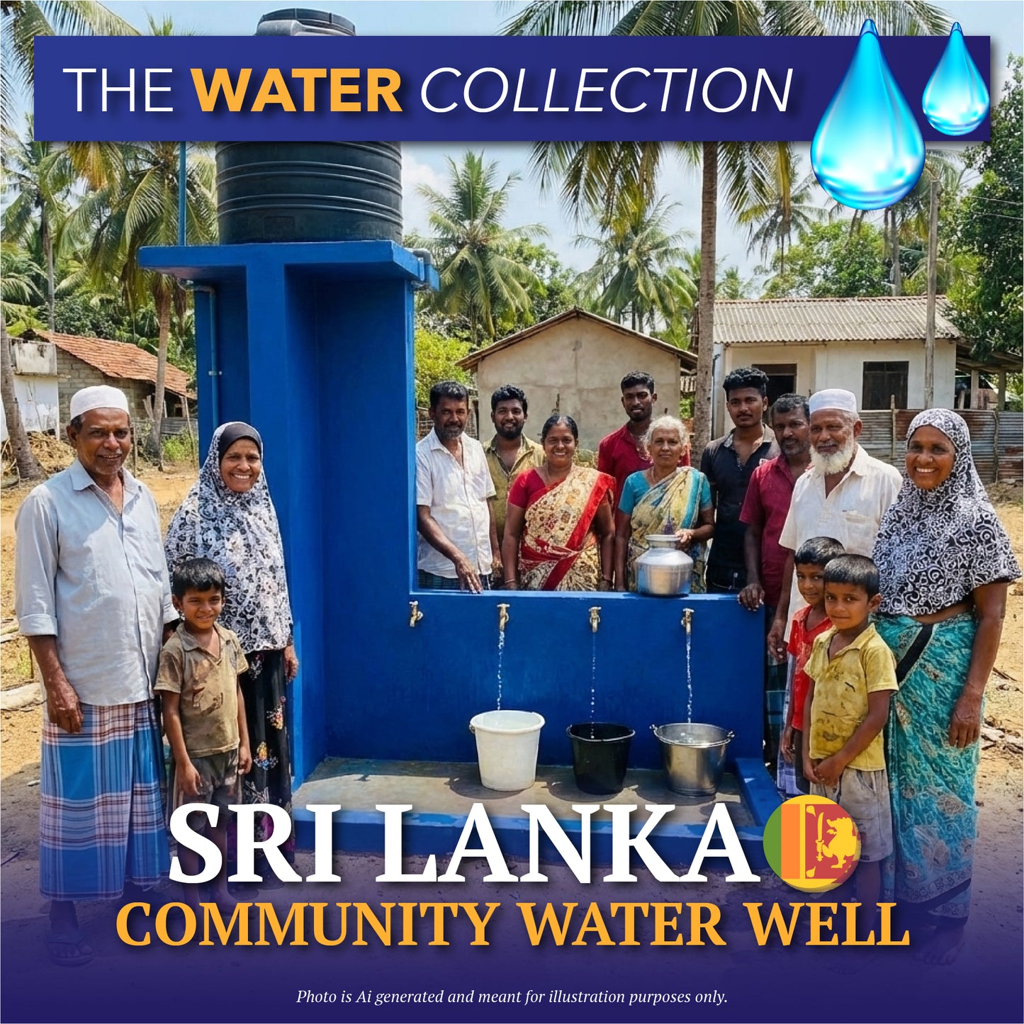 Community Water Well - Sri Lanka
