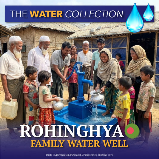 Family Water Well - Rohingya