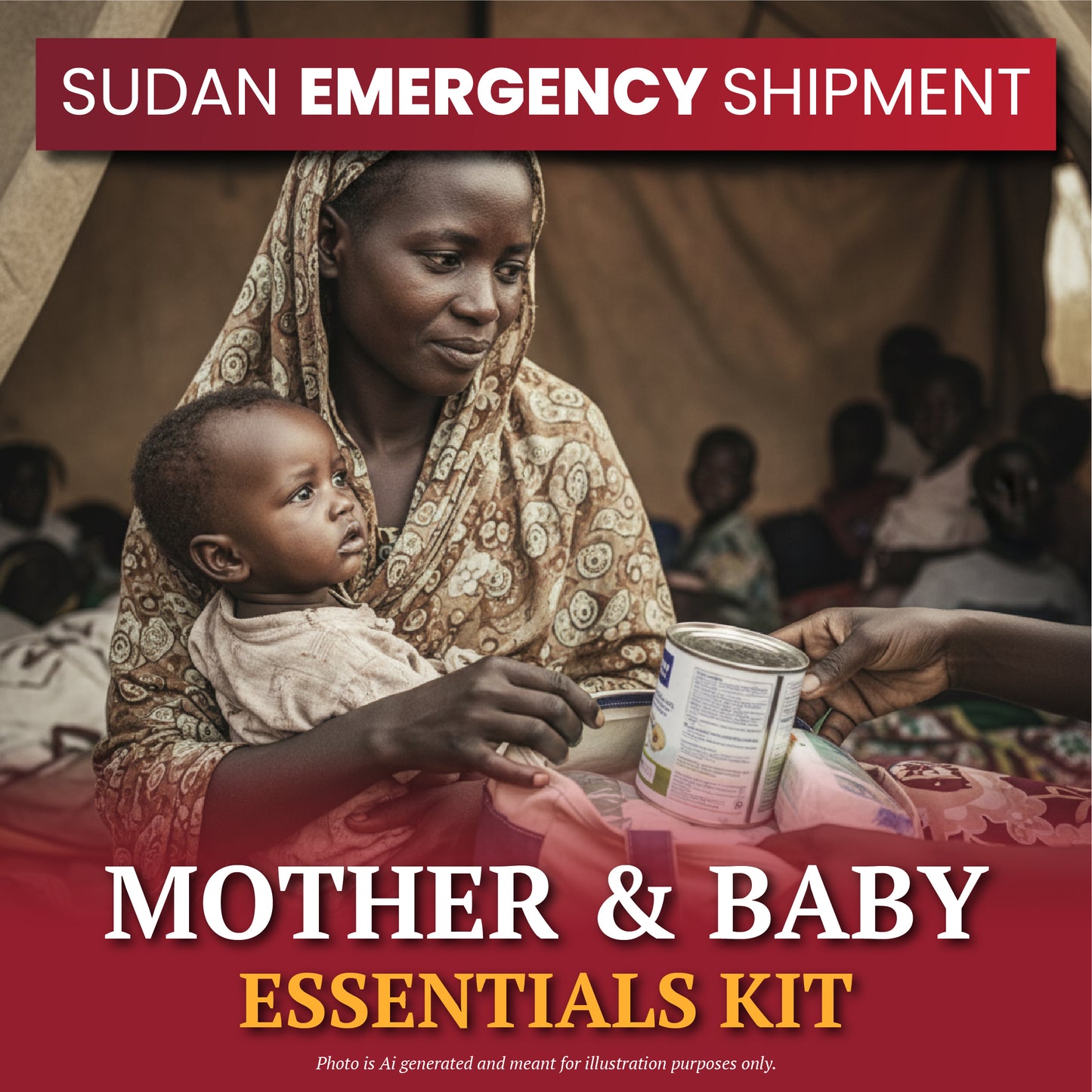 Fund: Mother & Baby Kit for Sudan