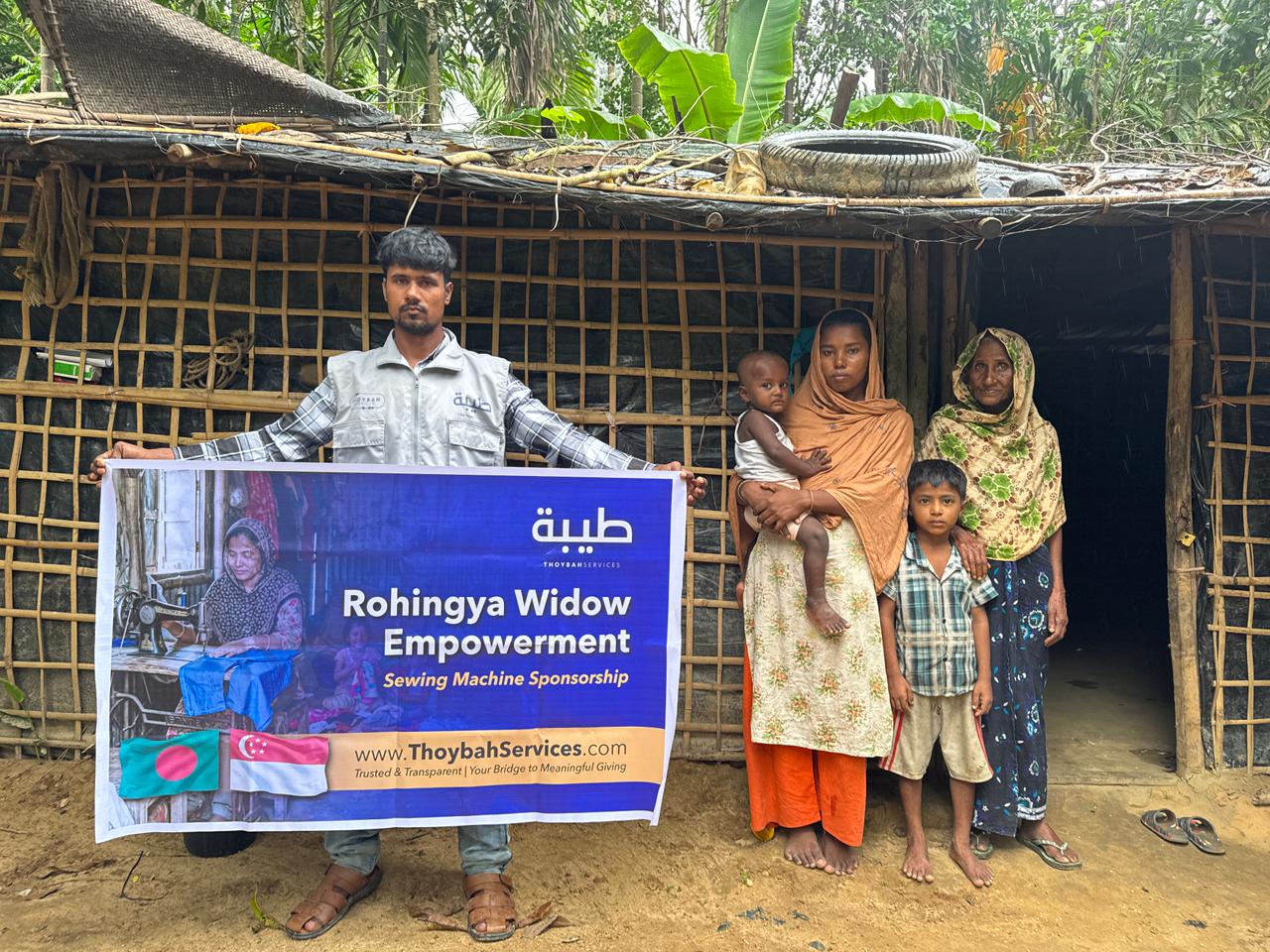 Rohingya Widow Empowerment (Sewing Machine)