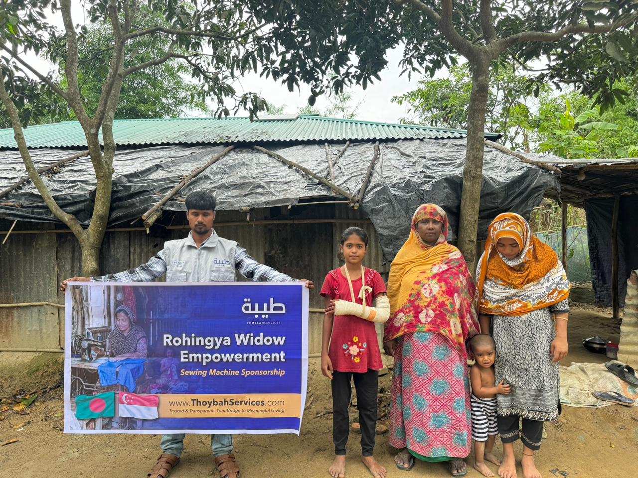 Rohingya Widow Empowerment (Sewing Machine)