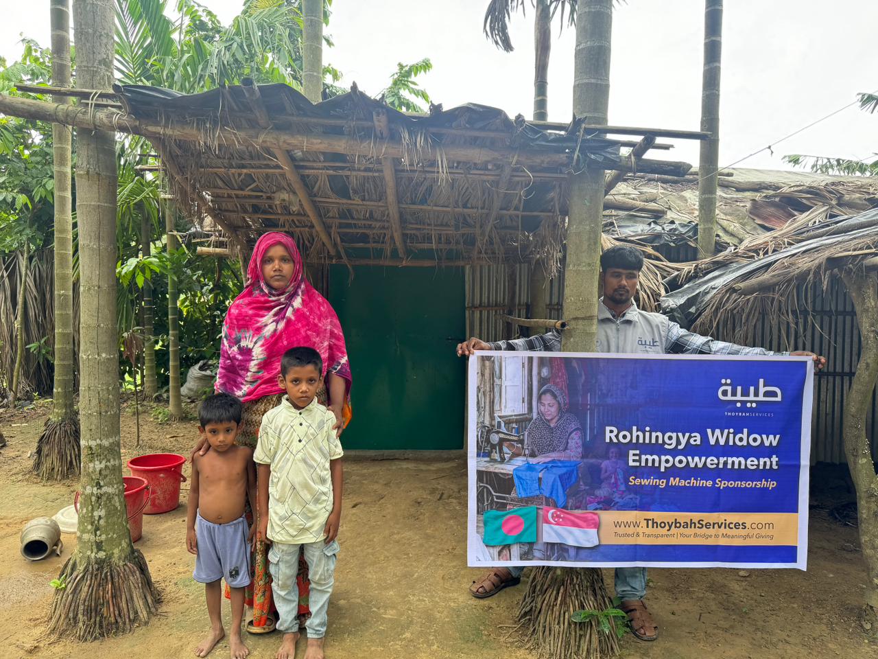 Rohingya Widow Empowerment (Sewing Machine)